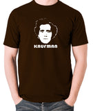 Andy Kaufman T Shirt chocolate