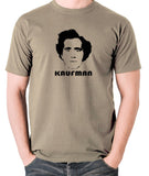 Andy Kaufman T Shirt khaki