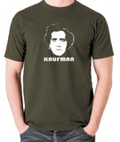 Andy Kaufman T Shirt olive