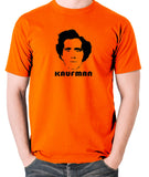Andy Kaufman T Shirt orange