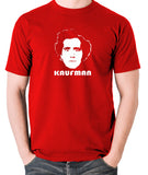 Andy Kaufman T Shirt red
