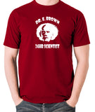 Back To The Future - Doc Brown 24hr Scientist - Men's T Shirt - brick red