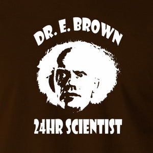 Back To The Future - Doc Brown 24hr Scientist - Men's T Shirt