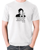Bill Hicks I Don't Mean To Sound Bitter T Shirt white