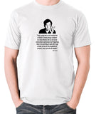 Bill Hicks Today A Young Man On Acid T Shirt white