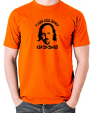 Black Books I Ate All Your Bees T Shirt orange