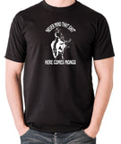 Blazing Saddles - Here Comes Mongo - Men's T Shirt - black
