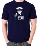 Bottom Edward Hitler Needs You T Shirt navy