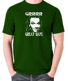 Porridge - Richie, Grrr Great Days - Mens T Shirt - green