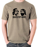 Cheech And Chong - Dave's Not Here! - Men's T Shirt - khaki