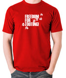 Citizen Smith, Robert Lindsay - Freedom For Tooting - Men's T Shirt - red