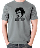 Columbo - Just One More Thing - Men's T Shirt - grey