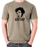 Columbo - Just One More Thing - Men's T Shirt - khaki