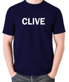 Derek And Clive - Peter Cook and Dudley Moore - Clive - Men's T Shirt - navy