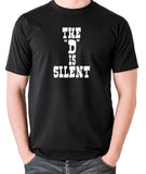 Django Unchained - The 'D' is Silent - Men's T Shirt - black