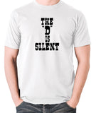Django Unchained - The 'D' is Silent - Men's T Shirt - white