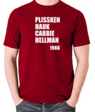 Escape From New York - Plissken, Hauk, Cabbie, Hellman 1988 - Men's T Shirt - brick red