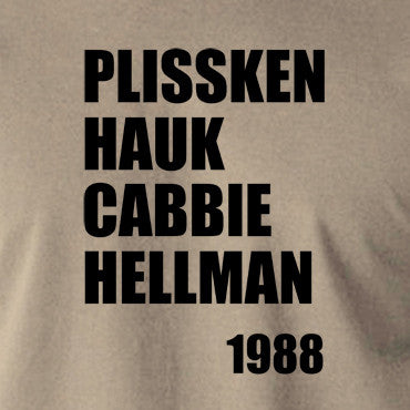 Escape From New York - Plissken, Hauk, Cabbie, Hellman 1988 - Men's T Shirt