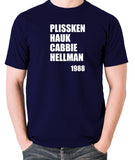 Escape From New York - Plissken, Hauk, Cabbie, Hellman 1988 - Men's T Shirt - navy