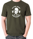 Extras - Ross Kemp, S.A.S Super Army Soldiers - Men's T Shirt - olive