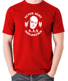 Extras - Ross Kemp, S.A.S Super Army Soldiers - Men's T Shirt - red