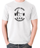 Extras - Ross Kemp, S.A.S Super Army Soldiers - Men's T Shirt - white