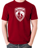 Fargo - Brainerd Police Department Badge - Men's T Shirt - brick red