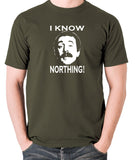 Fawlty Towers - Manuel, I Know Northing - Men's T Shirt - olive
