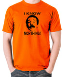 Fawlty Towers - Manuel, I Know Northing - Men's T Shirt - orange