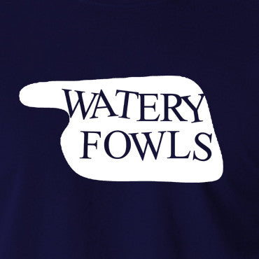 Fawlty Towers - Watery Fowls Sign - Men's T Shirt