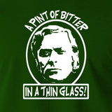 Michael Caine, Get Carter - Jack Carter, A Pint of Bitter in a Thin Glass - Men's T Shirt