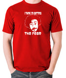 Fear and Loathing in Las Vegas - Dr Gonzo, I Think I'm Getting The Fear - Men's T Shirt - red