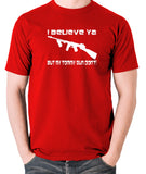 Home Alone - I Believe Ya But My Tommy Gun Don't - Men's T Shirt - red
