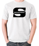 Department S, Jason King - Logo - Men's T Shirt - white