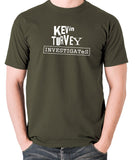 Kevin Turvey Investigates - Rik Mayall - Men's T Shirt - olive