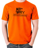 Kevin Turvey Investigates - Rik Mayall - Men's T Shirt - orange