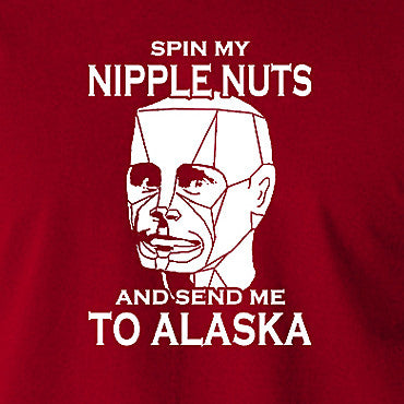 Red Dwarf - Kryten, Spin My Nipple Nuts and Send Me to Alaska - Men's T Shirt
