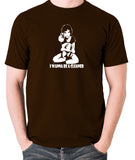 Leon The Professional - Mathilda, I Wanna Be A Cleaner - Men's T Shirt - chocolate