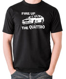 Life On Mars - Ashes To Ashes, Fire Up The Quattro - Men's T Shirt - black