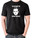 Life On Mars - Ashes To Ashes, You Can Trust The Gene Genie - Men's T Shirt - black