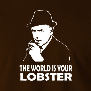 Minder - Arthur Daley, The World Is Your Lobster - Men's T Shirt