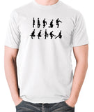Monty Python's Flying Circus - Ministry of Silly Walks - Men's T Shirt - white