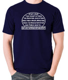 Monty Python's Life of Brian - What Have the Romans Ever Done For Us? - Men's T Shirt - navy