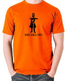 Monty Python and the Holy Grail - The Black Knight, None Shall Pass - Men's T Shirt - orange