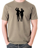 Morecambe And Wise - Eric & Ernie, Bring Me Sunshine - Men's T Shirt - khaki