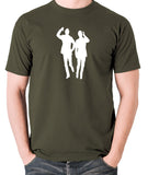 Morecambe And Wise - Eric & Ernie, Bring Me Sunshine - Men's T Shirt - olive