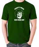 Mrs Brown's Boys - That's Nice Now Feck Off - Men's T Shirt - green