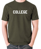 National Lampoon's Animal House - College - Men's T Shirt - olive