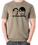 Peep Show - Mark and Jeremy, The El Dude Brothers - Men's T Shirt - khaki