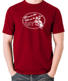 Pulp Fiction - Jack Rabbit Slims - Men's T Shirt - brick red